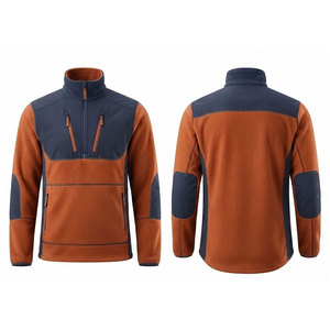 Vêtements de chasse pour hommes, couche intermédiaire polaire, hiver, entraînement en plein air, imperméables, chauds, légers, respirants, matière extensible - Product Image 1
