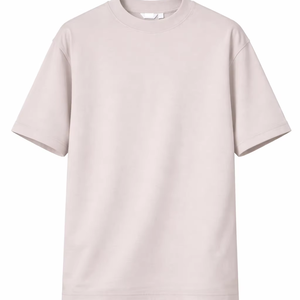 Camiseta de Cuello Redondo para Hombre, 100% Algodón, Talla Grande, Manga Corta, Ecológica, Transpirable, 220g, Alta Calidad, Anti-Pilling en la Parte Delantera, Secado Rápido - Product Image 1