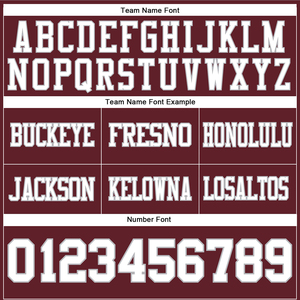 Camiseta de Fútbol Personalizada Color Borgoña, Malla Blanca y Gris, Auténtica, de Alta Calidad, Transpirable, Ropa Deportiva, Camiseta de Alto Rendimiento Atlético - Product Image 3