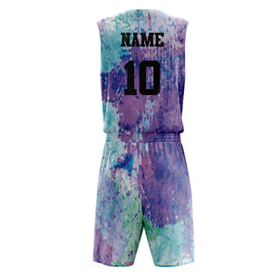 Uniforme de Baloncesto Reversible Personalizable Unisex, 100% Poliéster, con Apliques Impresos, Transpirable, Tallas Grandes - Product Image 2