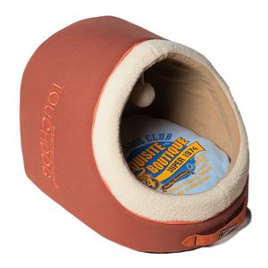 Lussuoso Letto per Cani Vintage con Emblema, per Gioco Attivo al Chiuso, Design Panoramico - Product Image 1