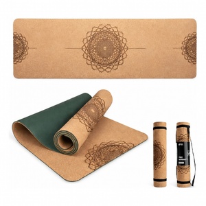 Tapete de Yoga Antideslizante de PVC y Goma de 5mm a 8mm, Tapete de Gimnasio de Goma PU de Alta Calidad, Suave y Adhesivo, Ecológico - Product Image 1