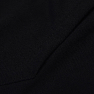 Sweat-shirt à capuche zippé noir pour homme, coupe classique, en coton tricoté, décontracté, pour l'automne - Product Image 5