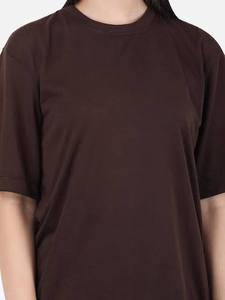 Regular Fit Large Size Summer Eco-Friendly Luxury Womens T-<b>Shirt</b> Design Sustainable Modern Silhouette Tee - Product Image 2