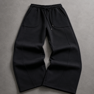 Factory Price 280gsm sweatpants lightweight cotton sweatpants spring casual joggers OEM Ready to Ship - Product Image 3