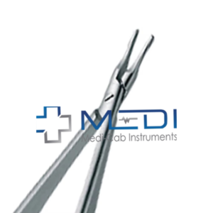 Porte-aiguille Castroviejo à prix abordable, instrument chirurgical ophtalmique en acier inoxydable réutilisable pour microchirurgie - Product Image 3