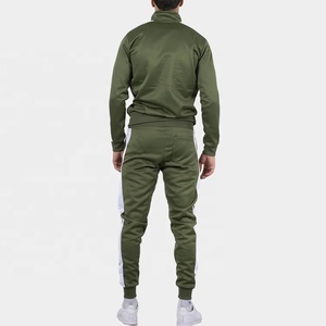 Winter Eco-Friendly Hooded Casual Streetwear Custom Unisex Windbreaker Oversize Zip-Up 100% Cotton <b>Tracksuits</b> Set Solid - Product Image 3