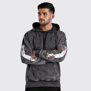 Sweat à capuche zippé pour homme de haute qualité, respirant, en polyester/coton, pull sport, best-seller, vêtements d'hiver, vente en ligne - Product Image 1