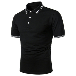 Camiseta Polo de Algodón Personalizada para Hombre, Moderna, de Manga Corta, con Impresión Personalizada, Proveedor Mayorista, Ropa de Alta Calidad - Product Image 5