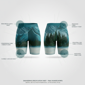 Shorts Deportivos de Yoga de Poliéster para Ejercicio, Gimnasio, OEM, ODM, Casuales, a la Moda, Transpirables, Elásticos, Estampados, para Correr - Product Image 2