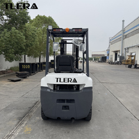 Chariot élévateur diesel 2T 2.5T 3T 3.5T 5T Euro 5 Moteur Kubota Mât durable Déplacement continu des matériaux Chariot élévateur diesel