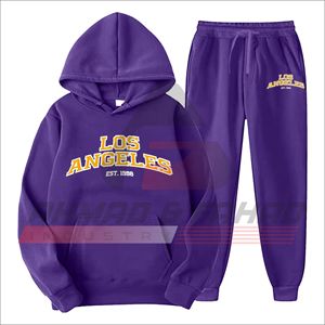 Conjuntos Deportivos para Hombre al por Mayor, Sudaderas con Capucha y Pantalones Deportivos Personalizados con Logotipo, Conjuntos de 2 Piezas - Product Image 2