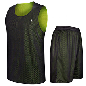 Maillots de basket-ball réversibles en mesh pour hommes, design personnalisé, logo couleur, vente en gros, uniformes de basket-ball 2026 - Product Image 4