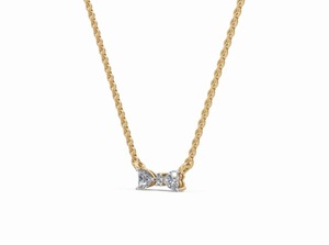 Collar de 3 Piezas con Colgante de Diamante Cultivado en Laboratorio de 0.637 Quilates, Dos Corazones y un Brillo, en Oro Amarillo, Rosa y Blanco de 9K, 14K y 18K - Product Image 3