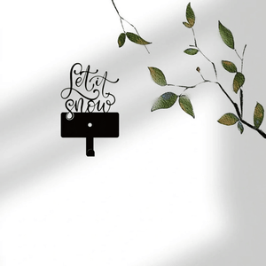 CIFbuy Ganci Metallici Eleganti, Set da 2 Pezzi, Organizzatore da Parete Multifunzione per Chiavi e Cinture, TikTok per Servizio Ritiro Temu - Product Image 5