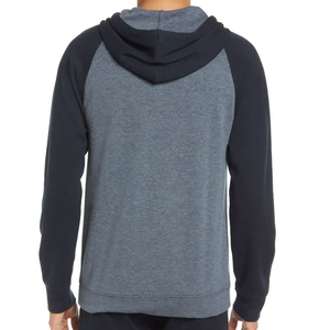 New Arrival Heavyweight Polyester/Cotton Fleece Breathable Quick Dry Front <b>Pullover</b> <b>Men</b> Hoodies Custom Logo Plain Dyed Wholesale - Product Image 3