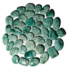 Cabujones de Ópalo Calcedonia Natural de Alta Calidad, Pulidos y Lisos, Piedras Preciosas Sueltas de 20-45mm, 8-12g, Certificados por Terceros, Formas Variadas para - Product Image 3