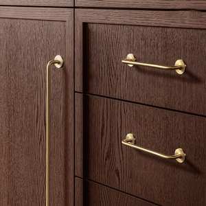 Poignée de porte de style moderne pour armoire, salle de bain, tiroir de salon et meuble à chaussures - Product Image 5