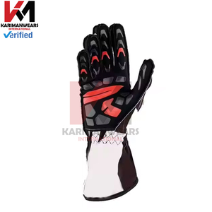 Guantes Profesionales para Carreras de Karts con Costuras Externas, Agarre de Silicona en la Palma, Antivibración, Guantes para Pista, Marca Personalizada - Product Image 4