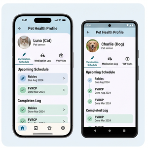 RoyalCraft Aplicación de Cuidado de Mascotas, Monitor de Salud, Recordatorio de Aseo, Aplicación de Compañía para iOS/Android/Mac - Product Image 2