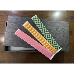 Joint complet de tueur de démons à motif de feuilles de chanvre japonais 100 paires de couverts jetables 6 pouces couverts de pique-nique pour enfants - Product Image 4