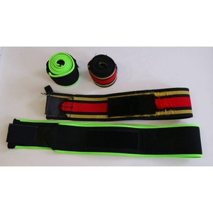 Genouillères élastiques de gymnastique pour hommes, 1 paire, Bandage de levage du poids, sangles de protection, manches, entraînement Fitness - Product Image 6