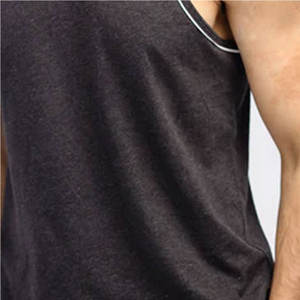 Camiseta sin Mangas de Hombre de Alta Calidad, 100% Algodón Tejido, Nuevo Diseño, Informal, para Gimnasio, Transpirable, de Secado Rápido, Ecológica, Corte Regular - Product Image 6
