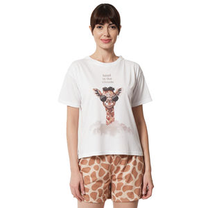 Ensemble de shorts pour femmes de bonne qualité et élégant, nouveau design, couleur unie, t-shirt et shorts surdimensionnés pour femmes, pour un usage décontracté - Product Image 1