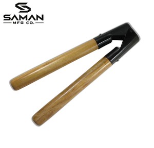 Descornador Profesional de Acero Inoxidable para Ganado con Mango de Madera, Herramienta Veterinaria para la Eliminación de Cuernos de Ganado para Uso en Granjas - Product Image 3