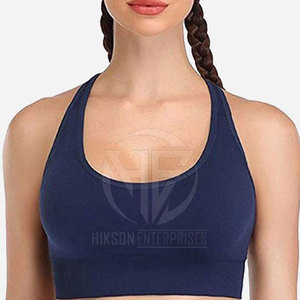 Sujetador deportivo acolchado sin costuras para mujer, sujetador deportivo para yoga, sujetador deportivo push-up para gimnasio, en venta. - Product Image 5