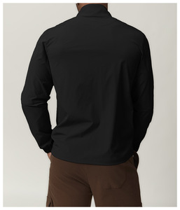 <b>Mens</b> Stretch Training Sports <b>Jacket</b> Lightweight Activewear Fitness Running Zip <b>Jacket</b> Comfortable Gym Outerwear For Daily - Product Image 4