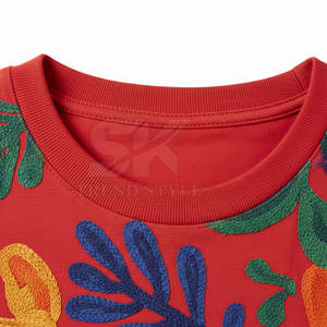 Camisetas Bordadas de Estilo Único Hechas a Medida, Camisetas Bordadas de Color Sólido para Venta en Línea - Product Image 5