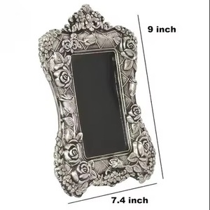 Aluminium Leaf Lightweight Rectangle Photo <b>Frame</b> For Table with <b>Multiple</b> Colors & Variants Model - Product Image 2