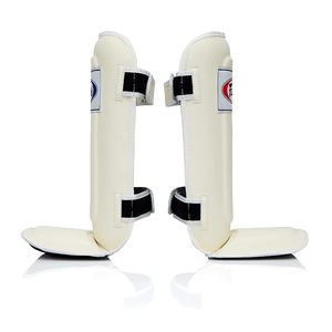 New Fairtex Professional Shin Pad Genuine Cowhide Leather Protection Gear Shin Guard Custom Logo Training Kickboxing - Product Image 3