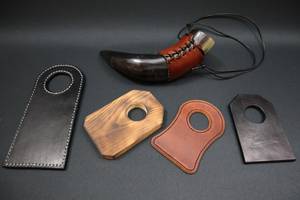 แตรวิคกิ้งทำมือคุณภาพพรีเมียม เป็นมิตรกับสิ่งแวดล้อม ทำจากเขาควาย แตรต่อสู้ขัดเงา แตรโบราณแบบนอร์ส สำหรับล่าสัตว์และกิจกรรมทางทะเล - Product Image 3