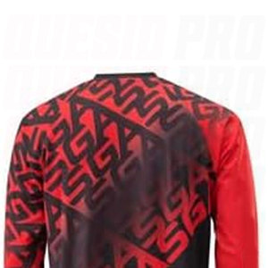 เสื้อเจอร์ซีย์สีแดงดำ US Alpha ไซส์กลาง ทรงปกติ เสื้อกีฬาประสิทธิภาพสูง เสื้อทีม ใส่สบาย ระบายอากาศได้ดี - Product Image 5