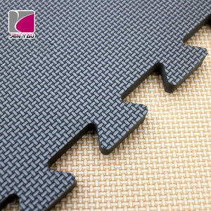 Baldosas de Espuma Encajables Multiusos con Patrón Cruzado, Fáciles de Limpiar, para Hogar, Dojo, Gimnasio - Product Image 6