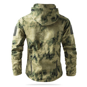 เสื้อแจ็คเก็ตเดินป่ากลางแจ้งแบบยุทธวิธี ดีไซน์ใหม่ OEM & ODM สำหรับผู้ชาย รับผลิตแบบ OEM พร้อมออกแบบโลโก้ตามสั่ง - Product Image 3