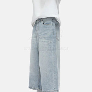 Pantalones cortos largos para hombre, pantalones cortos informales hasta la rodilla para uso diario, uso doméstico, actividades al aire libre, caminar y ropa de verano - Product Image 3