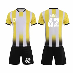 Maillot de football pour homme PIHA SPORTS, bleu marine avec bordure rouge, respirant, 100% polyester, impression numérique, adulte - Product Image 5