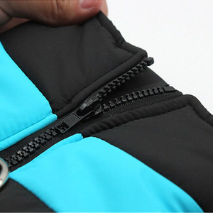 <b>Waterproof</b> <b>Padded</b> Dog Jacket Winter Warm Pet Vest Coat Built-In Harness D-Ring Leash Small Large Dogs Wholesale OEM - Product Image 2