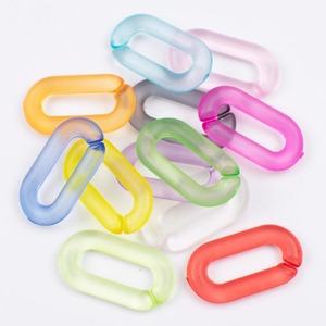 Cadena de eslabones de resina de color amarillo para colgar en la pared, pieza decorativa para sala de estar, eslabones personalizables para decoración del hogar, oficina o habitación. - Product Image 1