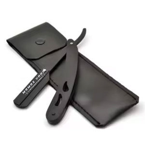 Maquinilla de Afeitar Plegable de Acero Inoxidable de Alta Calidad, Vintage, de Una Sola Cuchilla, Desechable, para Afeitar la Cara y el Cuerpo de Hombres, Gran Venta en Salones - Product Image 1