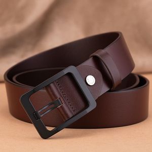 Ceintures en cuir sur mesure de haute qualité pour hommes, ceintures en cuir véritable avec boucle, ceintures en cuir véritable pour hommes - Product Image 5