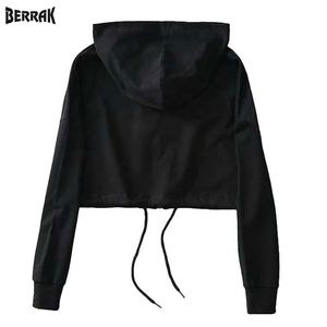 Women Hoodie Dream Merch <b>Cropped</b> Sweatshirt Pullover Casual Long Sleeve <b>Striped</b> Short <b>Top</b> Hoody - Product Image 3