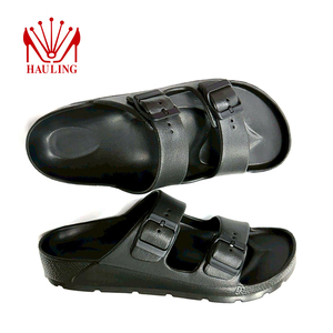 Chanclas de EVA con suela gruesa y base plana, con concepto deportivo, para la venta al por mayor de sandalias. - Product Image 6