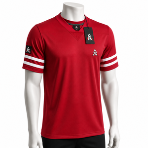 Premium American Football Jersey Offers Breathable Fabric Polyester <b>Athletic</b> Apparel Comfortable Fit And Durable Performance - Product Image 3