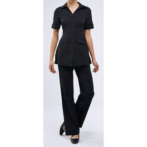 Tunique de travail pour femmes, idéale pour les salons de beauté, les spas, l'hôtellerie, le personnel d'entretien ménager, les serveurs et les employés de ménage. - Product Image 4