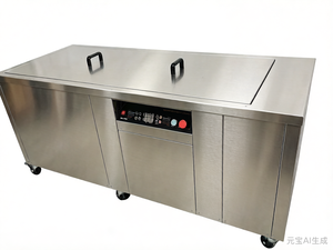 Olla de cocción lenta ultrasónica de 500L para procesamiento de alimentos, con calor uniforme en todo el tanque, para una producción masiva, mejor sabor y tiernización. - Product Image 4