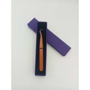 Pinzas para Pestañas de Acero Inoxidable Resistentes al Óxido para Uso Higiénico en Salones de Belleza - Product Image 1